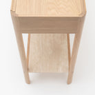 Nell Console - Blonde Oak & Travertine - Tolv Loom Collection Dubai