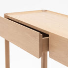 Nell Console - Blonde Oak & Travertine - Tolv Loom Collection Dubai