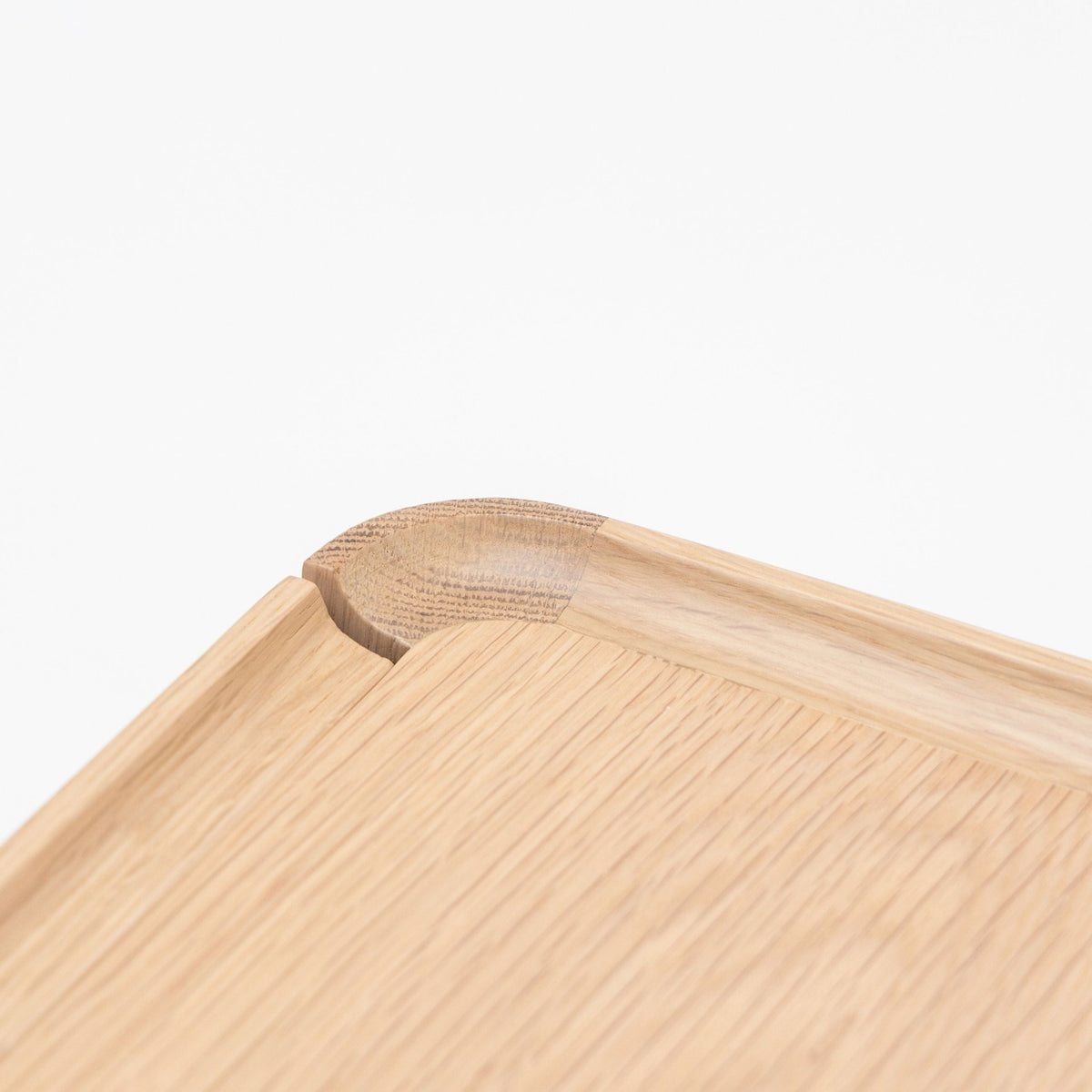 Nell Console - Blonde Oak & Travertine - Tolv Loom Collection Dubai