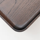 Nell Console - Espresso Oak & Travertine - Console Table with Storage Tolv Loom Collection Dubai