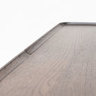 Nell Console - Espresso Oak & Travertine - Console Table with Storage Tolv Loom Collection Dubai