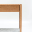 Nell Console - Light Oak & Bianca Carrara