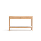 Nell Console - Light Oak & Bianca Carrara