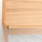 Nell Console - Light Oak & Bianca Carrara
