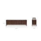 Nell Sideboard - Espresso Oak - Buffets & Sideboards Tolv Loom Collection Dubai