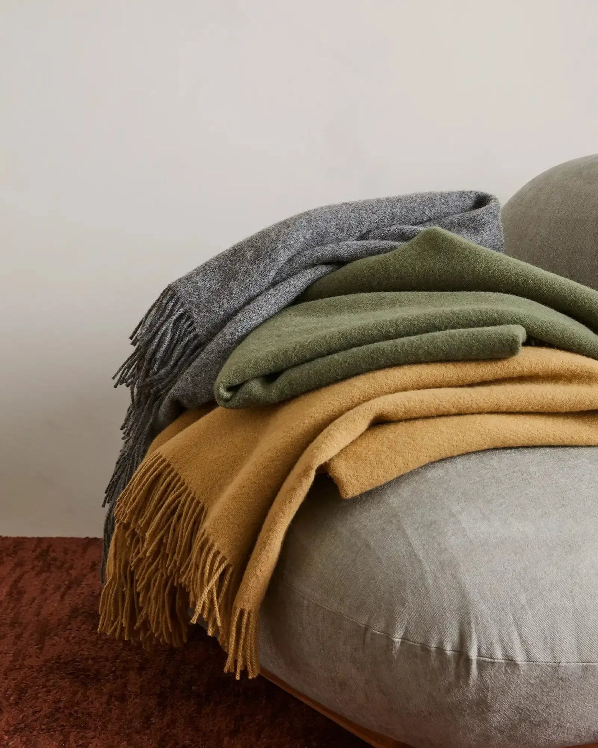 Nevis Throw - Charcoal