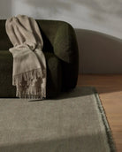 Nevis Throw - Limestone