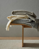 Nevis Throw - Limestone