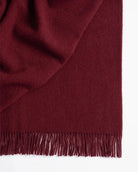 Nevis Throw - Rhubarb