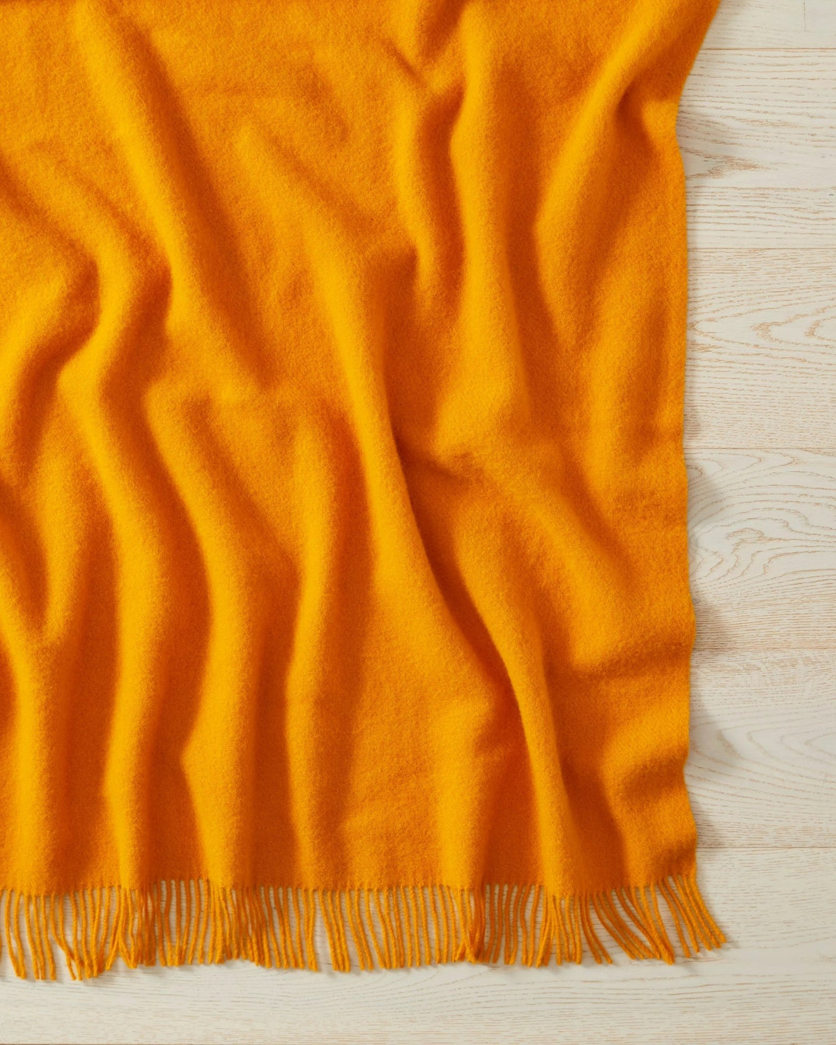 Nevis Throw - Saffron