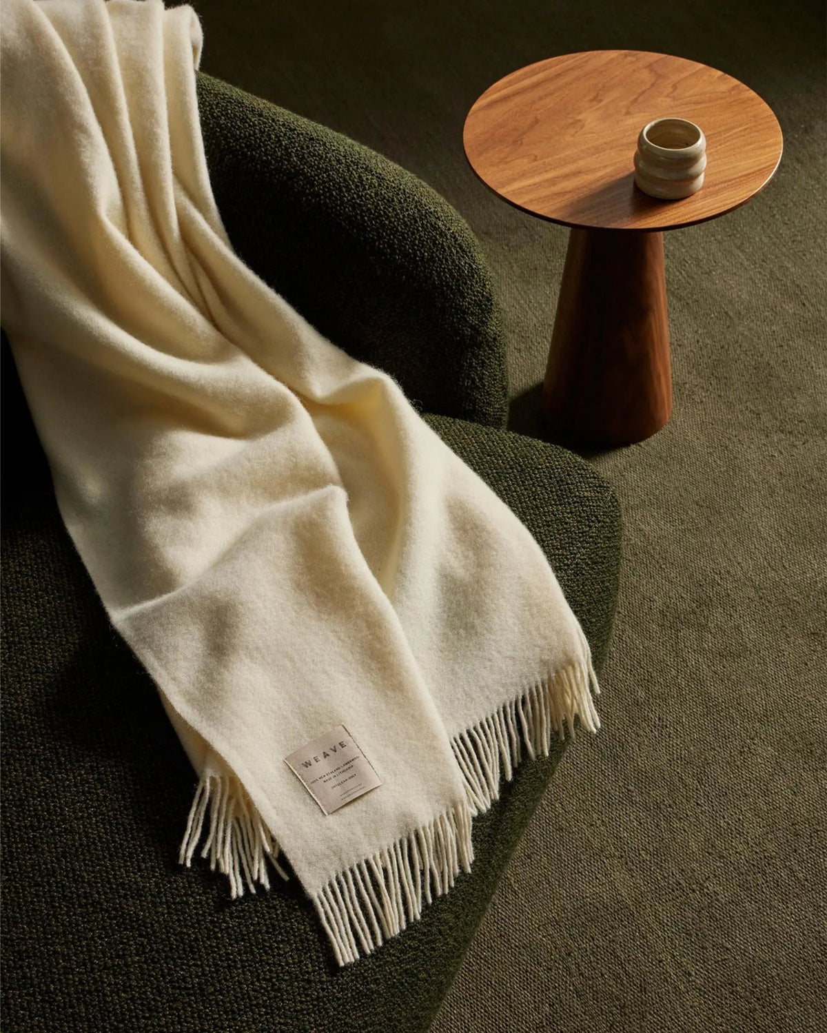 Nevis Throw - Snow