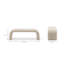 Nimbus Bench - Almond - Benches Loom Collection Loom Collection Dubai
