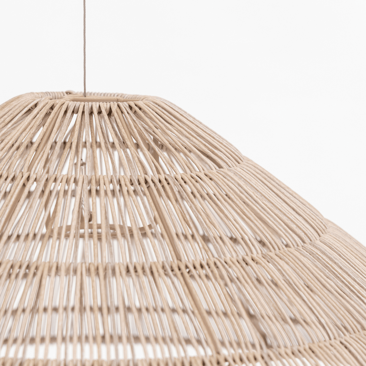 Noosa Pendant Lamp - Linen - Ceiling Lights Loom Collection Loom Collection Dubai