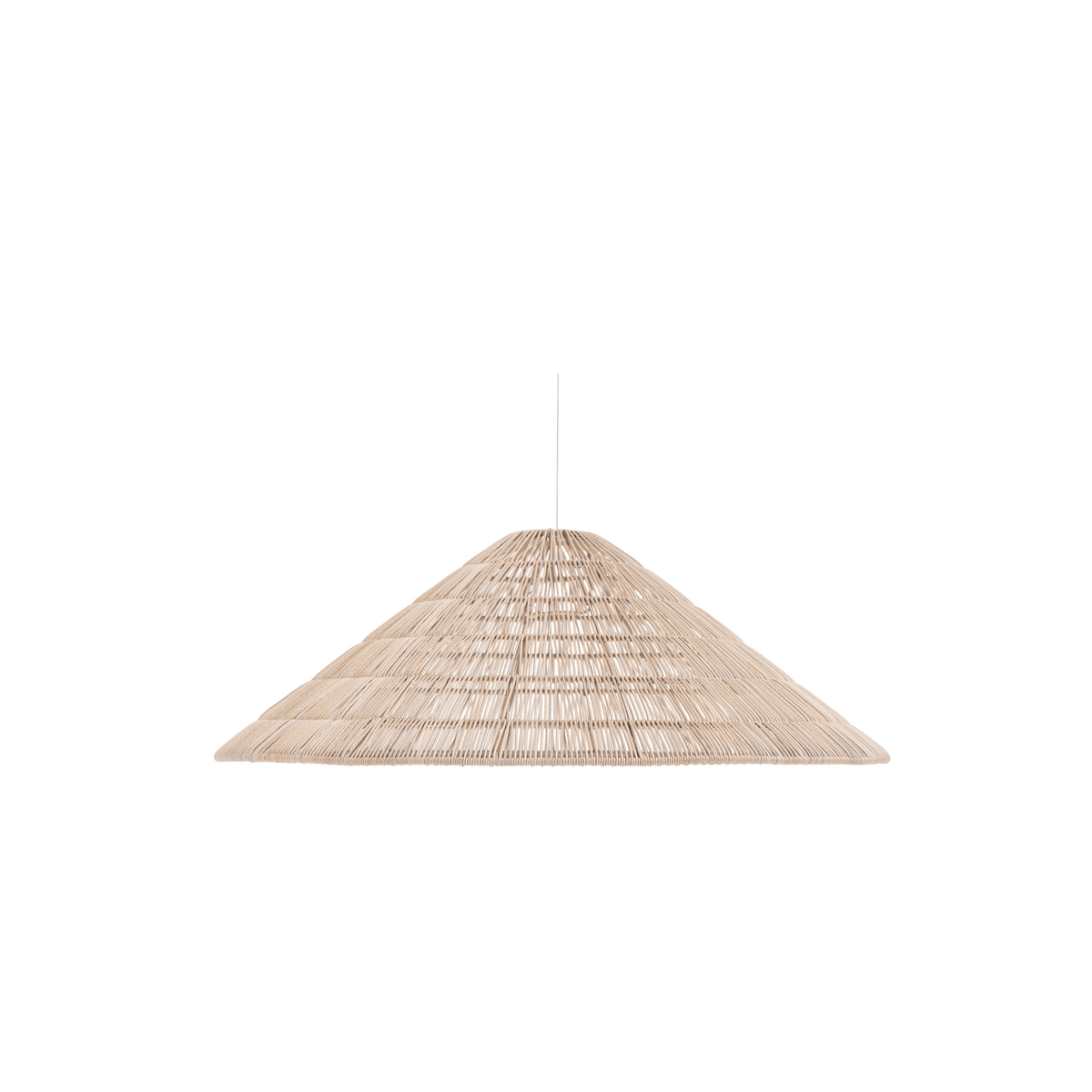 Noosa Pendant Lamp - Linen - Ceiling Lights Loom Collection Loom Collection Dubai