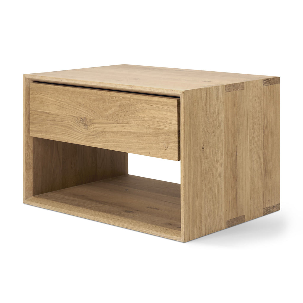 Nordic Ii Bedside Table - Oak - Loom Collection