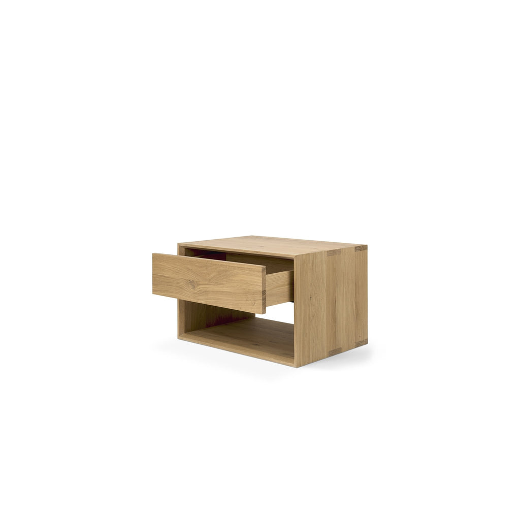 Nordic II Bedside Table - Oak - Loom Collection