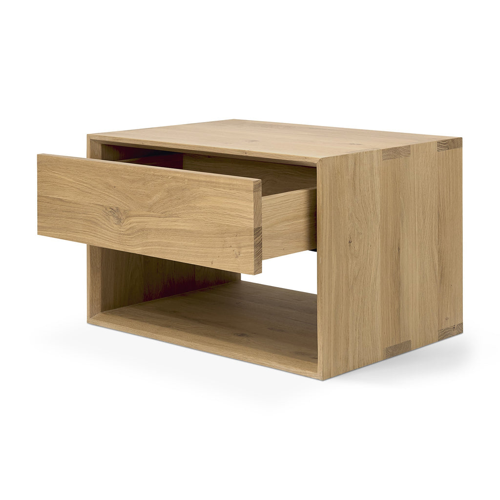 Nordic Ii Bedside Table - Oak - Loom Collection