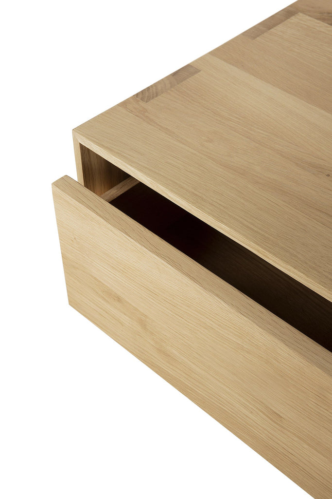 Nordic II Hanging Bedside Table - Oak - Loom Collection