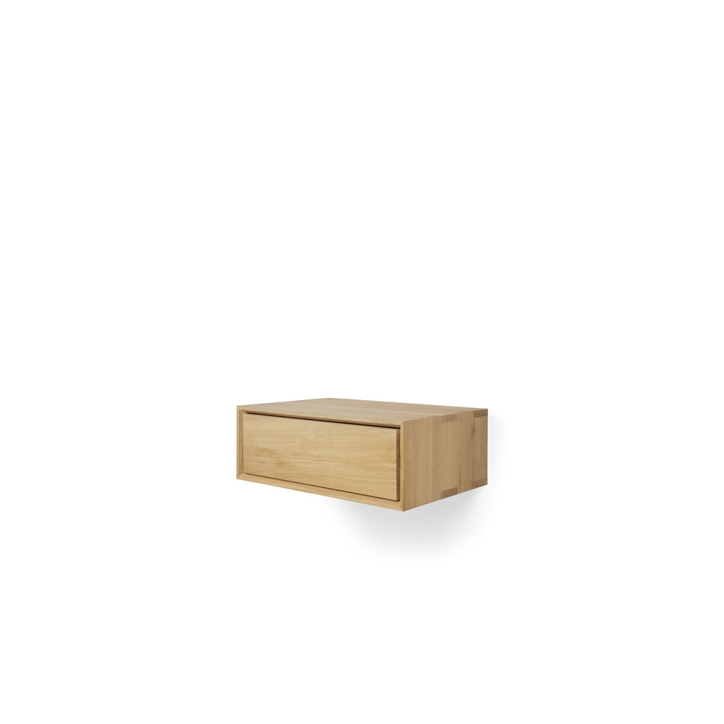 Nordic II Hanging Bedside Table - Oak - Loom Collection