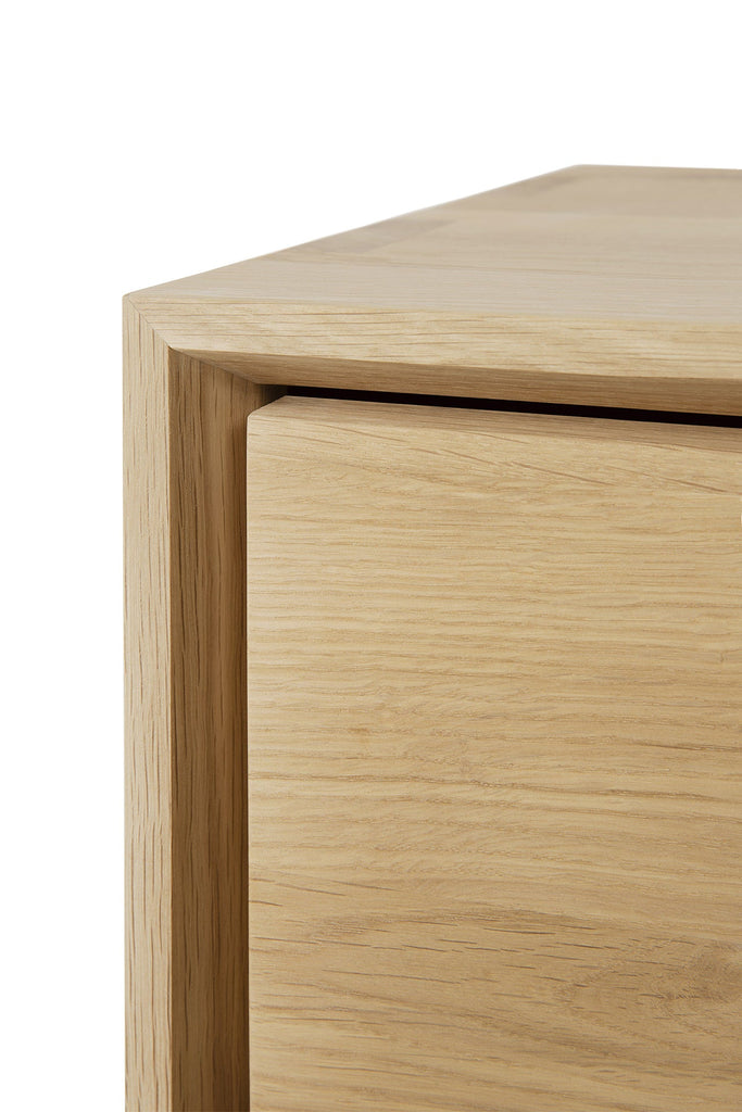 Nordic II Hanging Bedside Table - Oak - Loom Collection