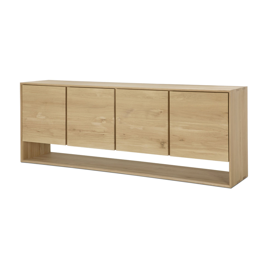 Nordic Sideboard - Oak - 4 Doors - Loom Collection