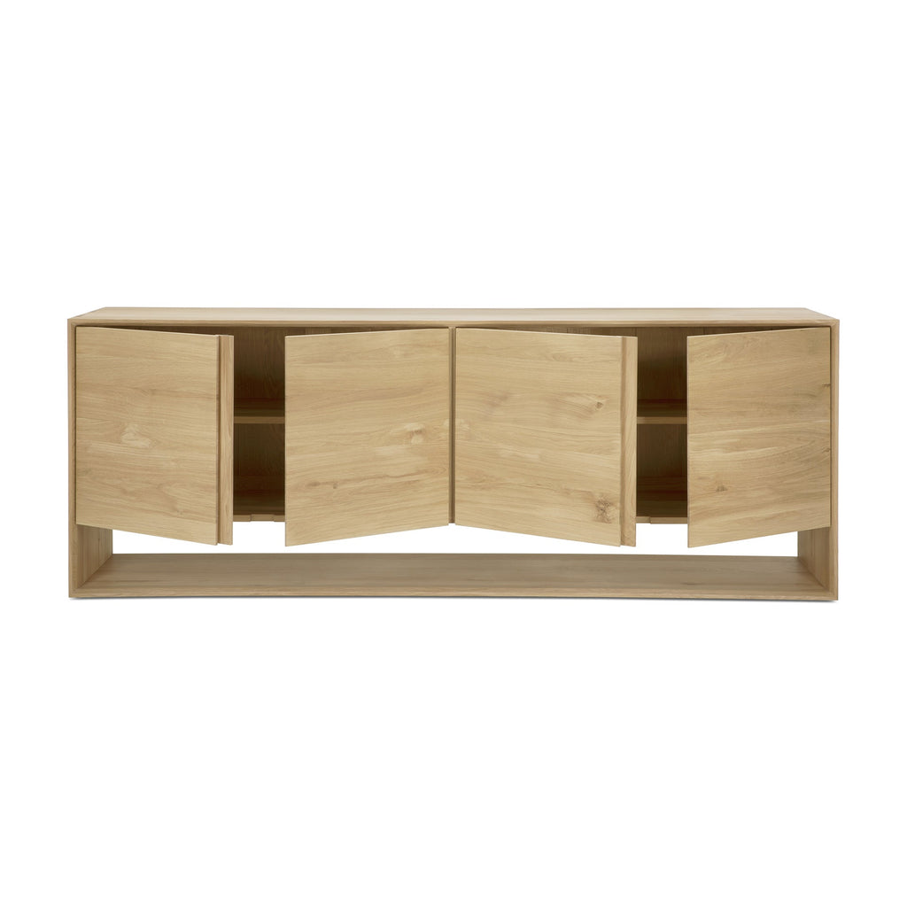 Nordic Sideboard - Oak - 4 Doors - Loom Collection