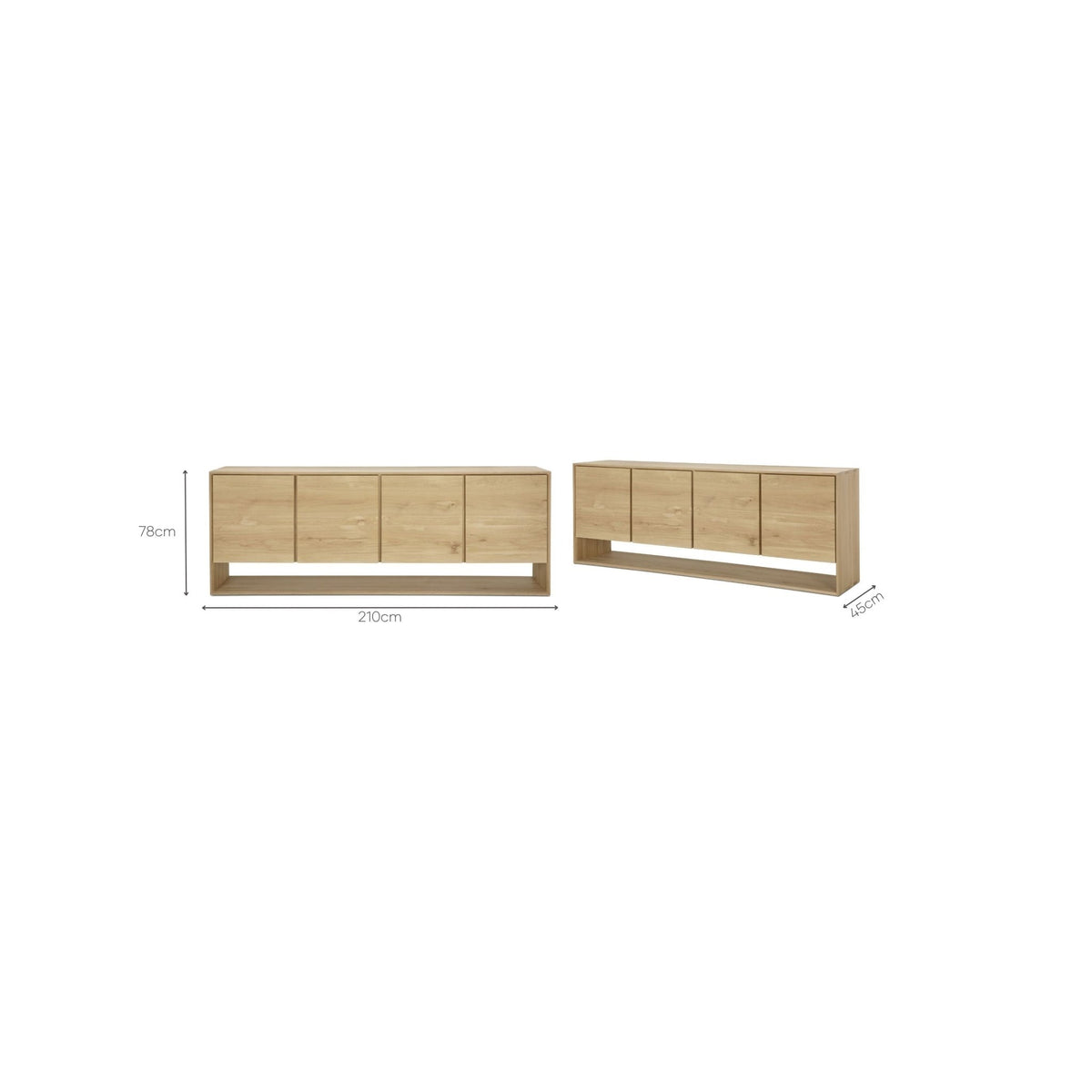 Nordic Sideboard - Buffets & Sideboards Ethnicraft Loom Collection Dubai