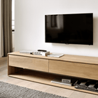 Nordic TV Cupboard - TV and Entertainment Units Ethnicraft Loom Collection Dubai