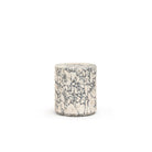 Nuba Cylinder Side Table - Calacatta Viola