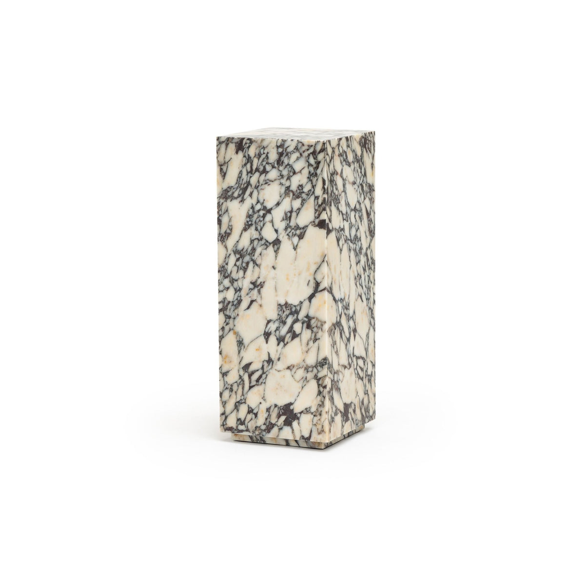 Nuba Pedestal - Calacatta Viola - Pedestals Loom Collection Loom Collection Dubai
