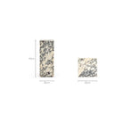 Nuba Pedestal - Calacatta Viola - Pedestals Loom Collection Loom Collection Dubai