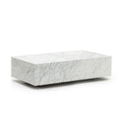 Nuba Rectangular Coffee Table - Bianca Carrara - Coffee Tables Loom Collection Loom Collection Dubai