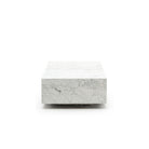 Nuba Rectangular Coffee Table - Bianca Carrara - Coffee Tables Loom Collection Loom Collection Dubai