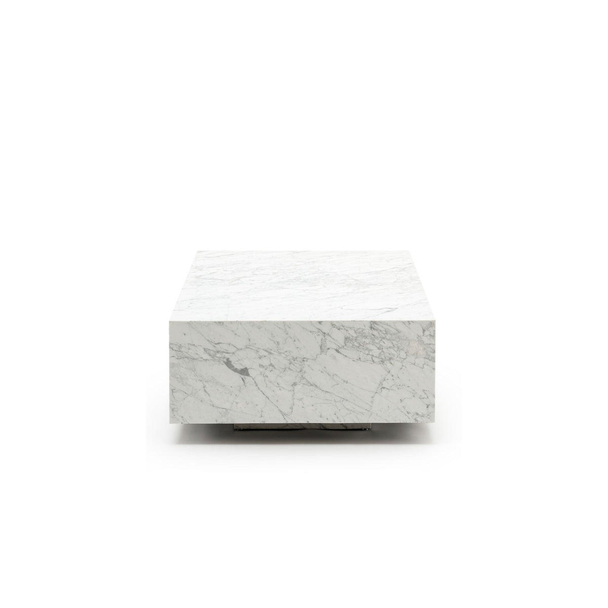 Nuba Rectangular Coffee Table - Bianca Carrara - Coffee Tables Loom Collection Loom Collection Dubai