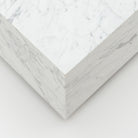 Nuba Rectangular Coffee Table - Bianca Carrara - Coffee Tables Loom Collection Loom Collection Dubai