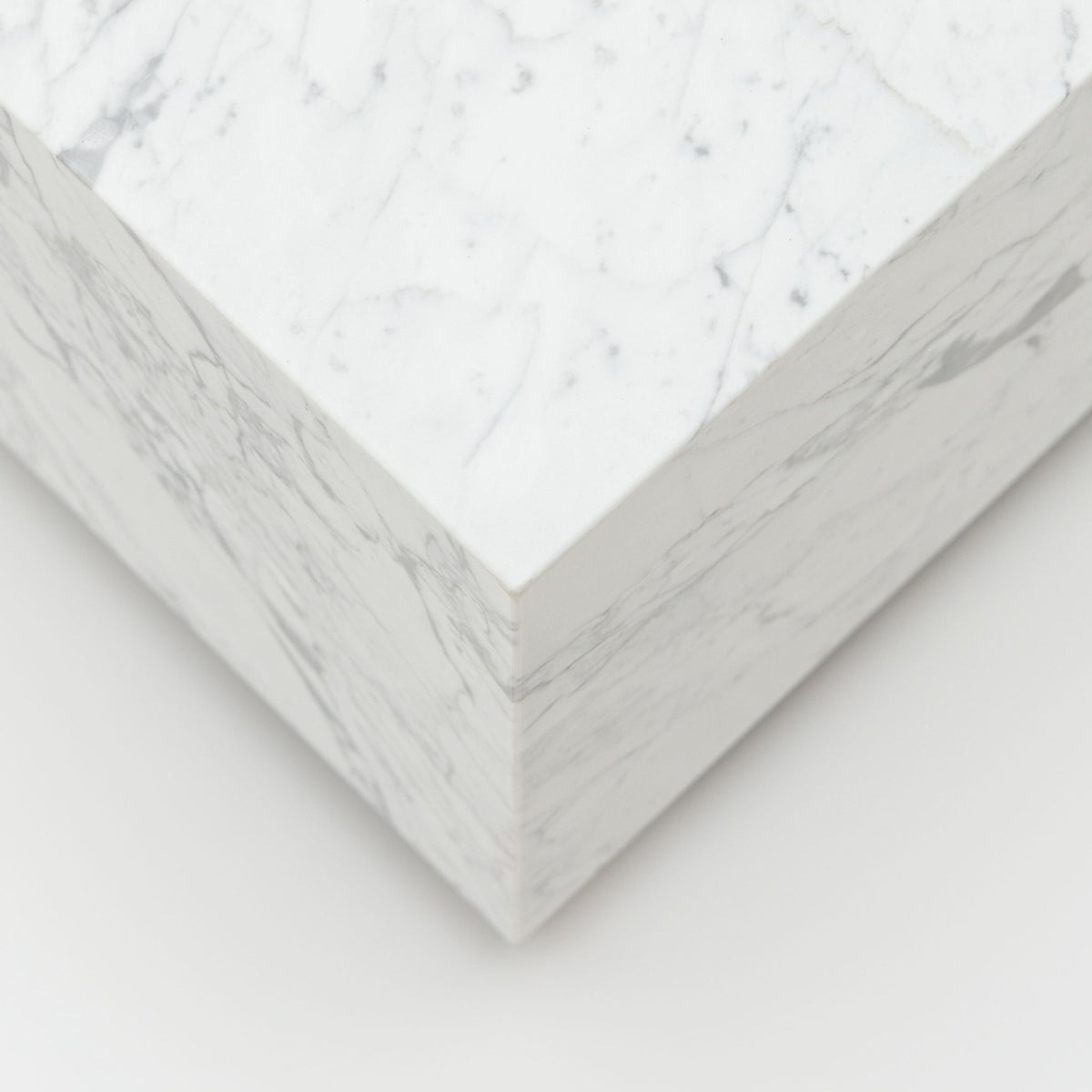 Nuba Rectangular Coffee Table - Bianca Carrara - Coffee Tables Loom Collection Loom Collection Dubai