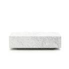 Nuba Rectangular Coffee Table - Bianca Carrara - Coffee Tables Loom Collection Loom Collection Dubai