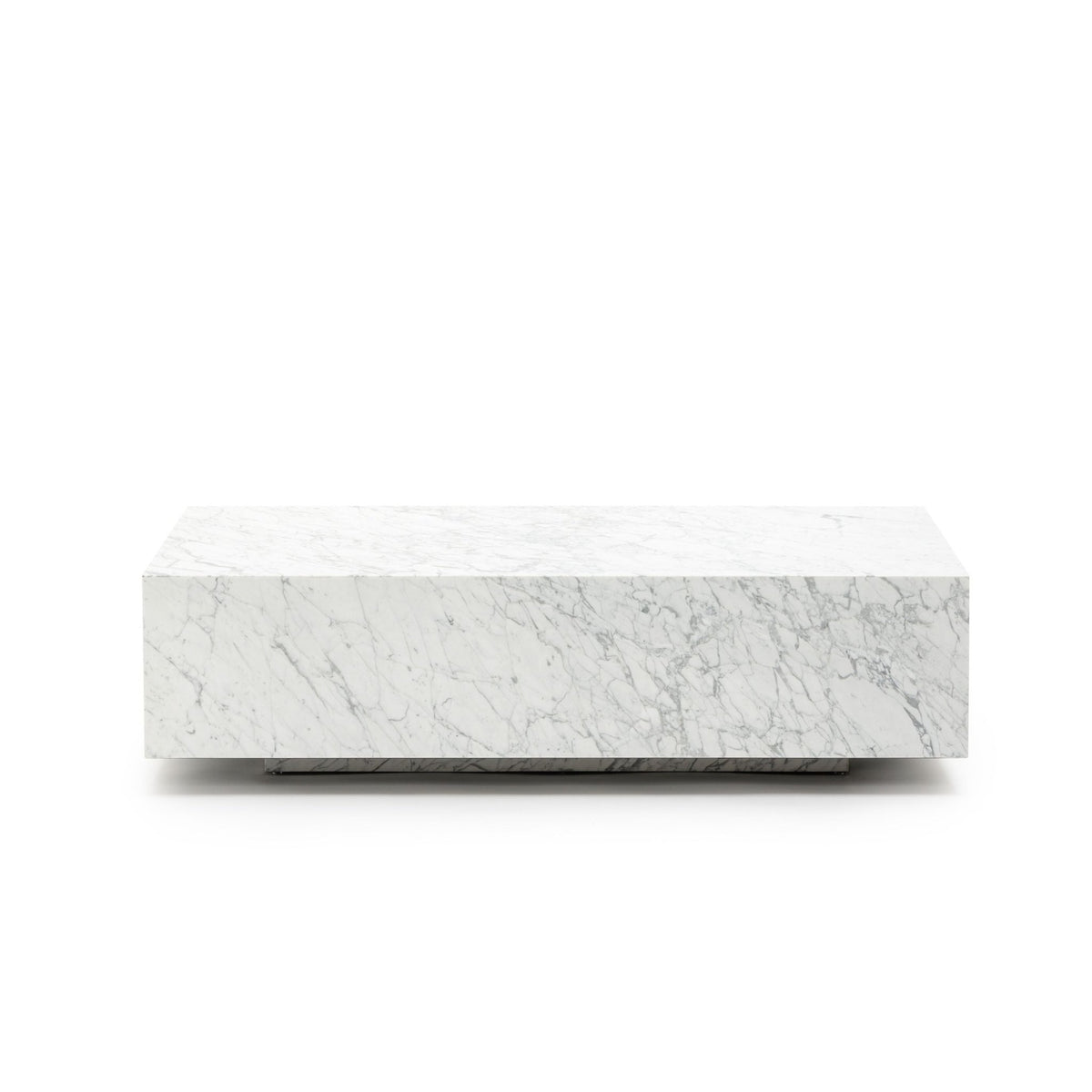 Nuba Rectangular Coffee Table - Bianca Carrara - Coffee Tables Loom Collection Loom Collection Dubai