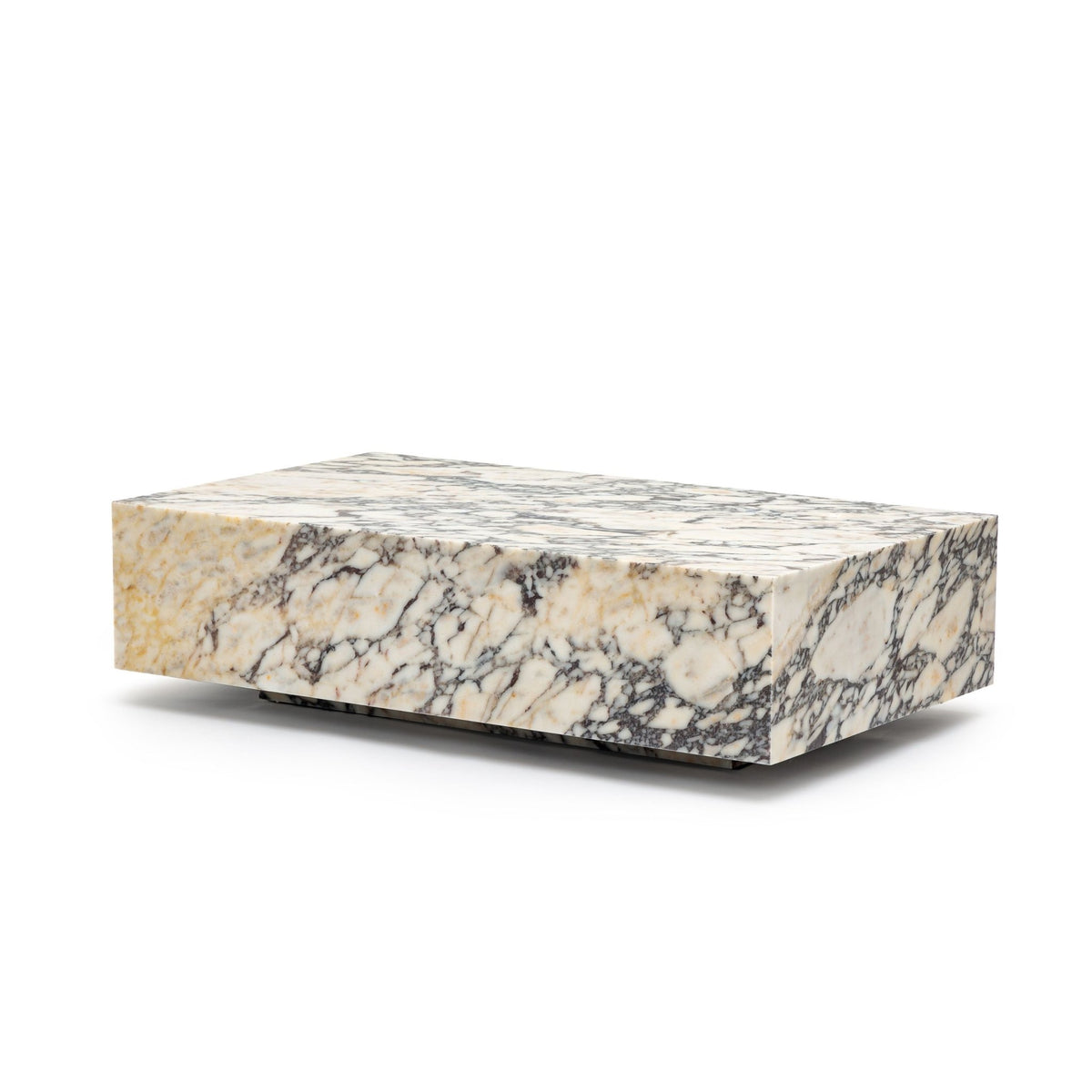 Nuba Rectangular Coffee Table - Calacatta Viola - Coffee Tables Loom Collection Loom Collection Dubai