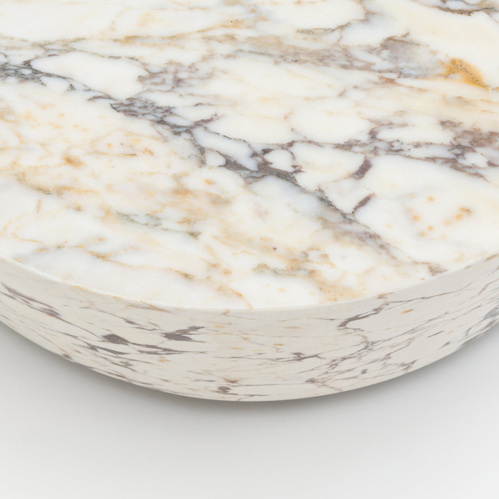 Nuba Round Coffee Table - Calacatta Viola