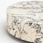 Nuba Round Coffee Table - Calacatta Viola - Coffee Tables Loom Collection Loom Collection Dubai