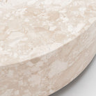 Nuba Round Coffee Table - Kunis Breccia Marble - Coffee Tables Loom Collection Loom Collection Dubai
