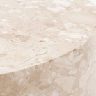 Nuba Round Coffee Table - Kunis Breccia Marble - Coffee Tables Loom Collection Loom Collection Dubai