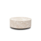 Nuba Round Coffee Table - Kunis Breccia Marble - Coffee Tables Loom Collection Loom Collection Dubai