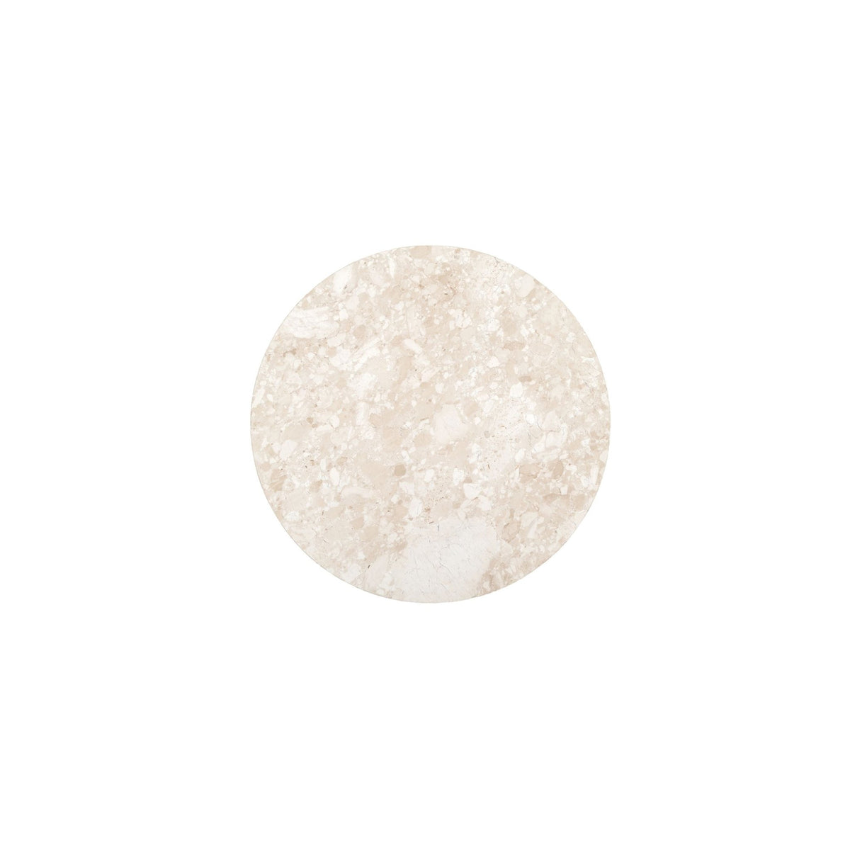 Nuba Round Coffee Table - Kunis Breccia Marble - Coffee Tables Loom Collection Loom Collection Dubai