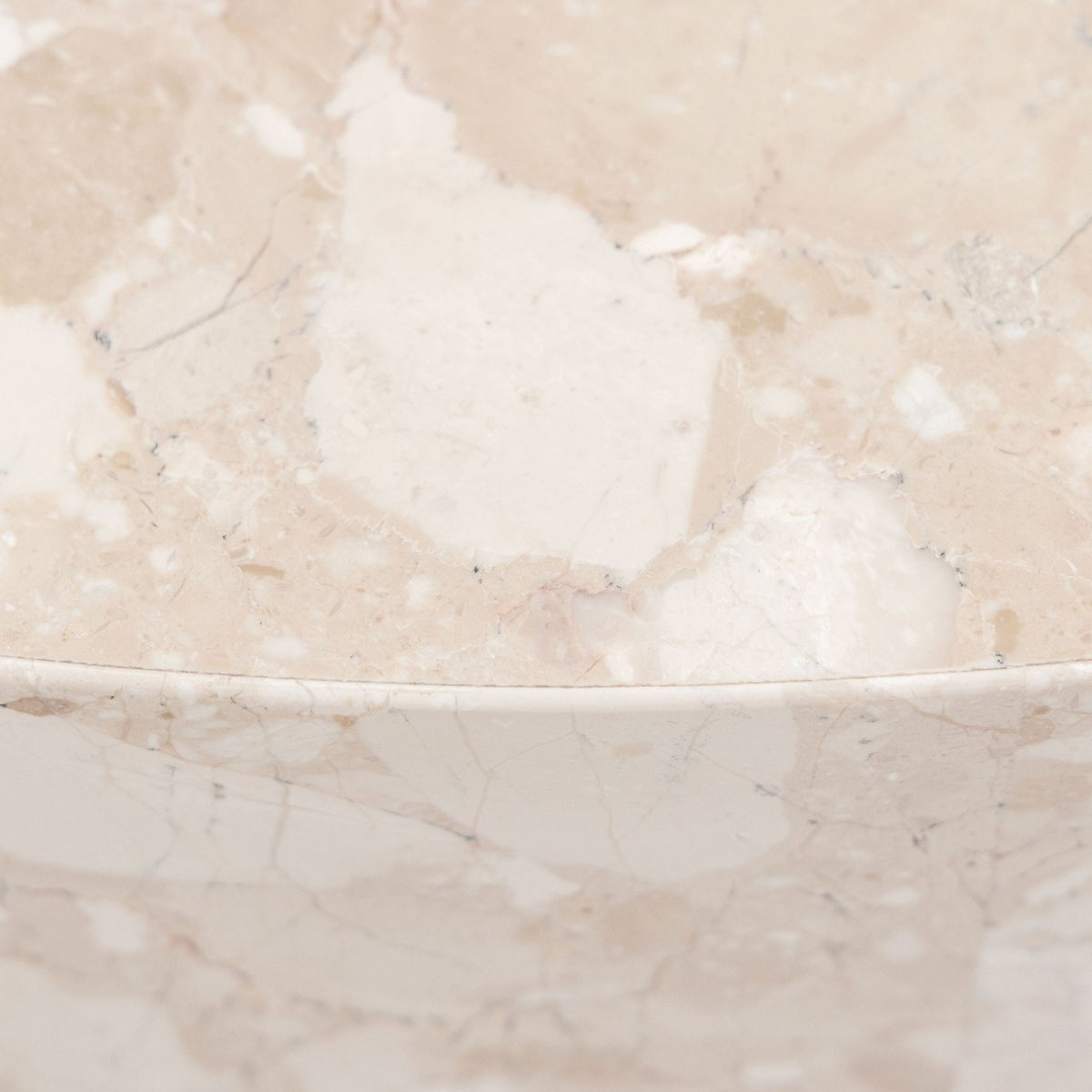 Nuba Round Coffee Table - Kunis Breccia Marble - Coffee Tables Loom Collection Loom Collection Dubai