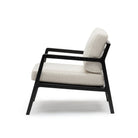 Nysse Armchair - Black Oak & Oatmeal