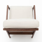 Nysse Armchair - Espresso Oak & Macadamia