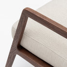 Nysse Armchair - Espresso Oak & Macadamia