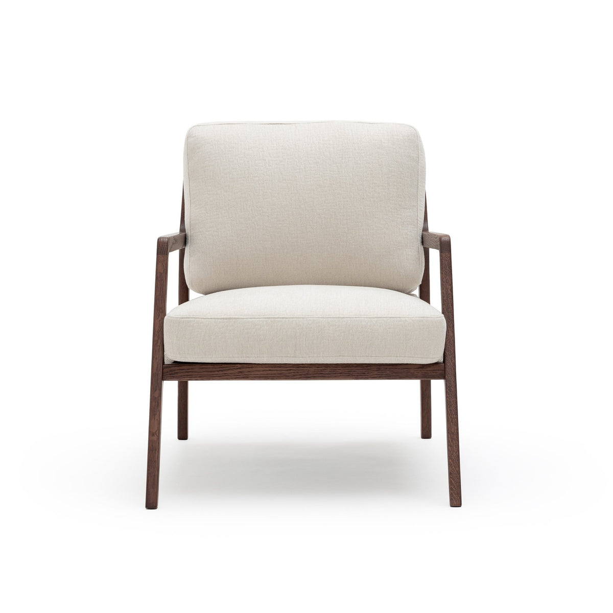 Nysse Armchair - Espresso Oak & Macadamia